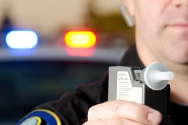 DUI defense attorney in Los Angeles discussing case with client after DUI arrest